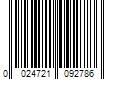 Barcode Image for UPC code 0024721092786