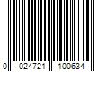 Barcode Image for UPC code 0024721100634