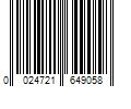 Barcode Image for UPC code 0024721649058