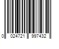 Barcode Image for UPC code 0024721997432