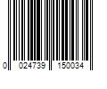 Barcode Image for UPC code 0024739150034