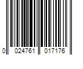 Barcode Image for UPC code 0024761017176