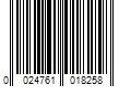 Barcode Image for UPC code 0024761018258