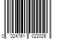 Barcode Image for UPC code 0024761022026