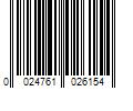 Barcode Image for UPC code 0024761026154