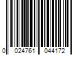 Barcode Image for UPC code 0024761044172