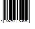 Barcode Image for UPC code 0024761044929