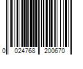 Barcode Image for UPC code 0024768200670