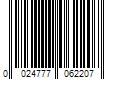 Barcode Image for UPC code 0024777062207