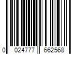 Barcode Image for UPC code 0024777662568