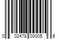 Barcode Image for UPC code 002478000056