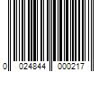 Barcode Image for UPC code 0024844000217