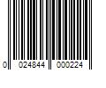 Barcode Image for UPC code 0024844000224