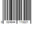 Barcode Image for UPC code 0024844113221