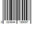 Barcode Image for UPC code 0024844189097