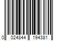 Barcode Image for UPC code 0024844194381. Product Name: K&N Engineering K&N Cold Air Intake Kit: High Performance  Guaranteed to Increase Horsepower: 2007-2008 HONDA (Fit) 69-1016-1TS
