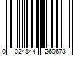 Barcode Image for UPC code 0024844260673