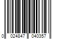 Barcode Image for UPC code 0024847040357