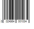 Barcode Image for UPC code 0024864001034