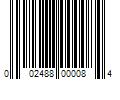 Barcode Image for UPC code 002488000084