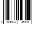 Barcode Image for UPC code 0024924041000