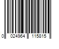 Barcode Image for UPC code 0024964115815