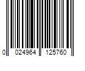 Barcode Image for UPC code 0024964125760