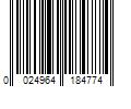 Barcode Image for UPC code 0024964184774