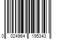 Barcode Image for UPC code 0024964195343