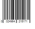 Barcode Image for UPC code 0024964215171