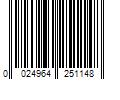 Barcode Image for UPC code 0024964251148