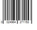 Barcode Image for UPC code 0024964271153