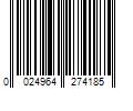 Barcode Image for UPC code 0024964274185