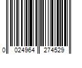 Barcode Image for UPC code 0024964274529