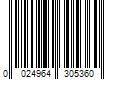 Barcode Image for UPC code 0024964305360