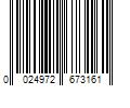 Barcode Image for UPC code 0024972673161