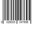 Barcode Image for UPC code 0025000047695