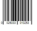 Barcode Image for UPC code 0025033010253