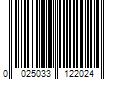 Barcode Image for UPC code 0025033122024