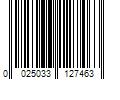 Barcode Image for UPC code 0025033127463