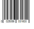 Barcode Image for UPC code 0025056031600