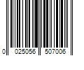 Barcode Image for UPC code 0025056507006