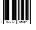 Barcode Image for UPC code 0025066010428