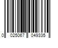 Barcode Image for UPC code 0025067049335