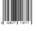 Barcode Image for UPC code 0025077118717