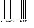 Barcode Image for UPC code 0025077120949