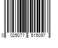 Barcode Image for UPC code 0025077515097