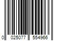 Barcode Image for UPC code 0025077554966