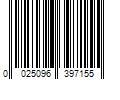 Barcode Image for UPC code 0025096397155