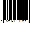 Barcode Image for UPC code 0025141119251